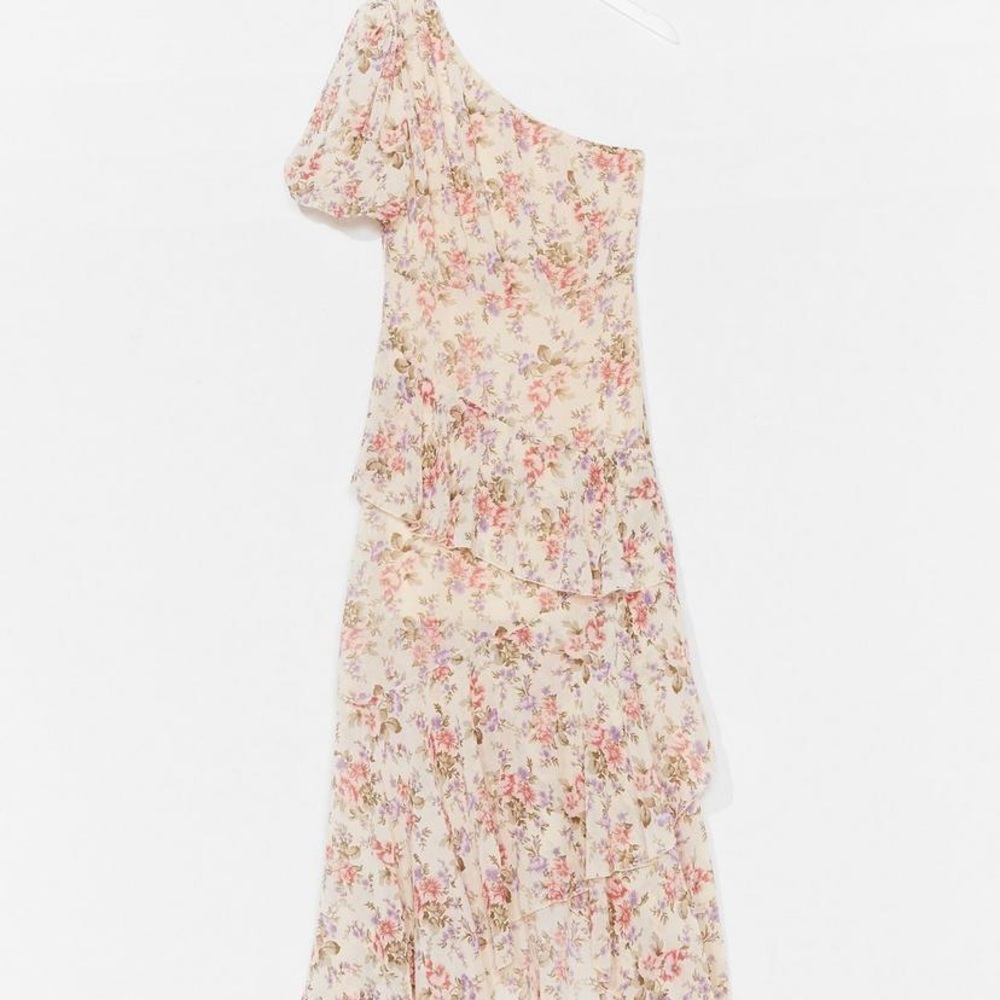 Nasty Gal Nip the bud floral maxi dress